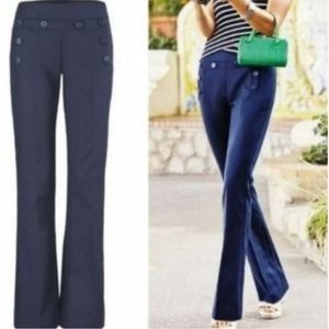 CAbi Navy Flare Trousers